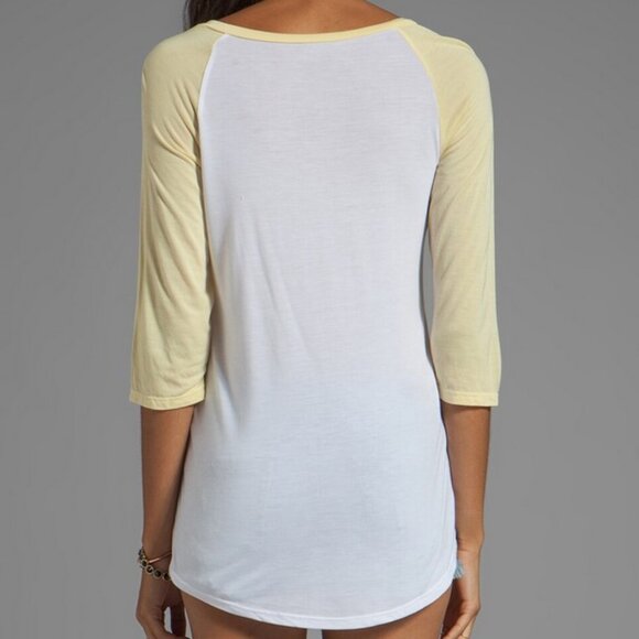 Lauren Moshi Frankie Green Color Tennis Baseball Tee Small - Picture 2 of 2